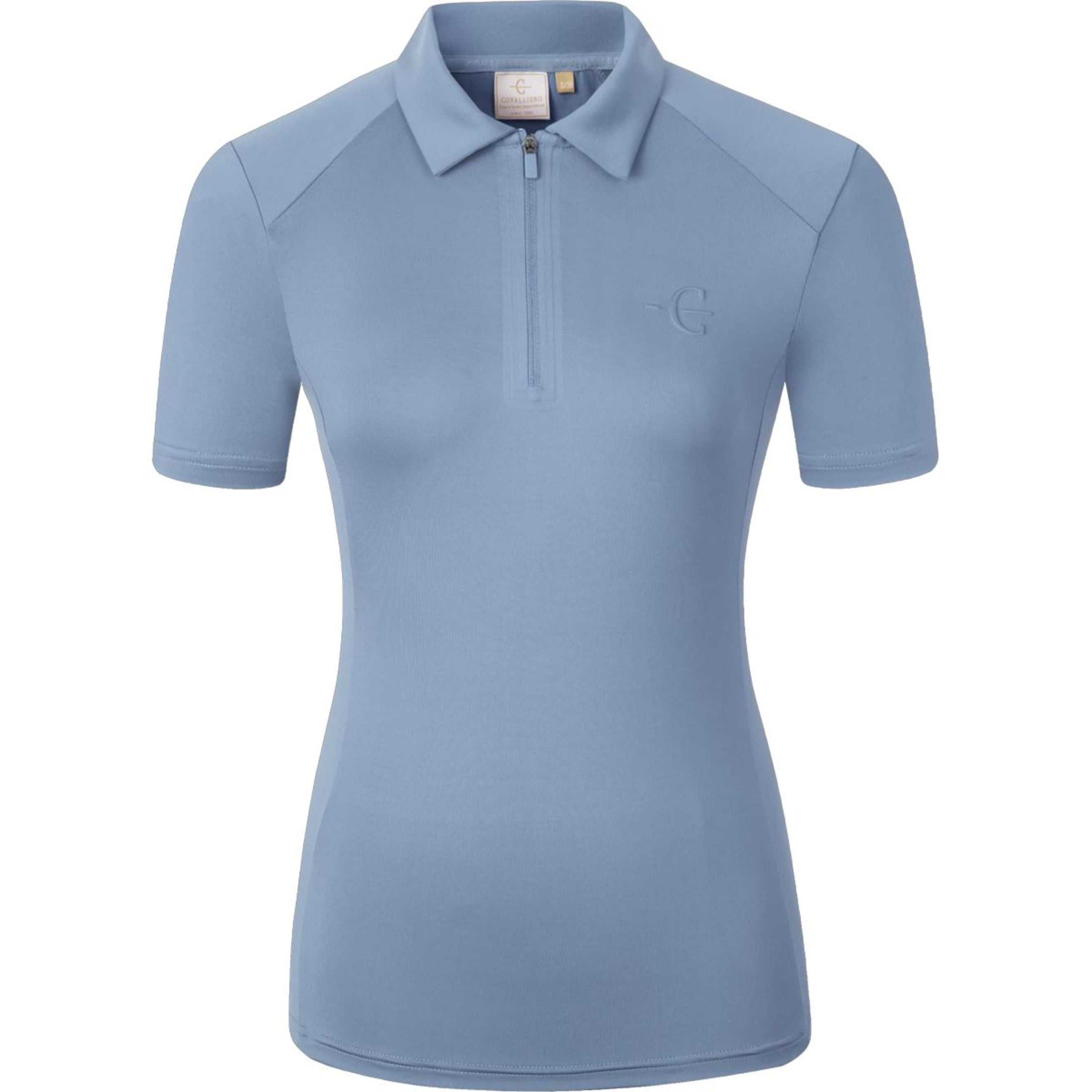 Covalliero Polo SS26 Mujer Smoked Blue Covalliero Polo SS26 Mujer Smoked Blue