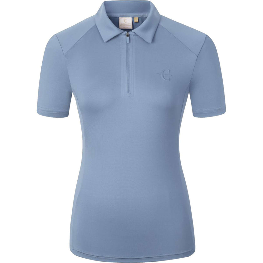Covalliero Polo SS26 Mujer Smoked Blue Covalliero Polo SS26 Mujer Smoked Blue