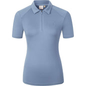 Covalliero Polo SS26 Mujer Smoked Blue