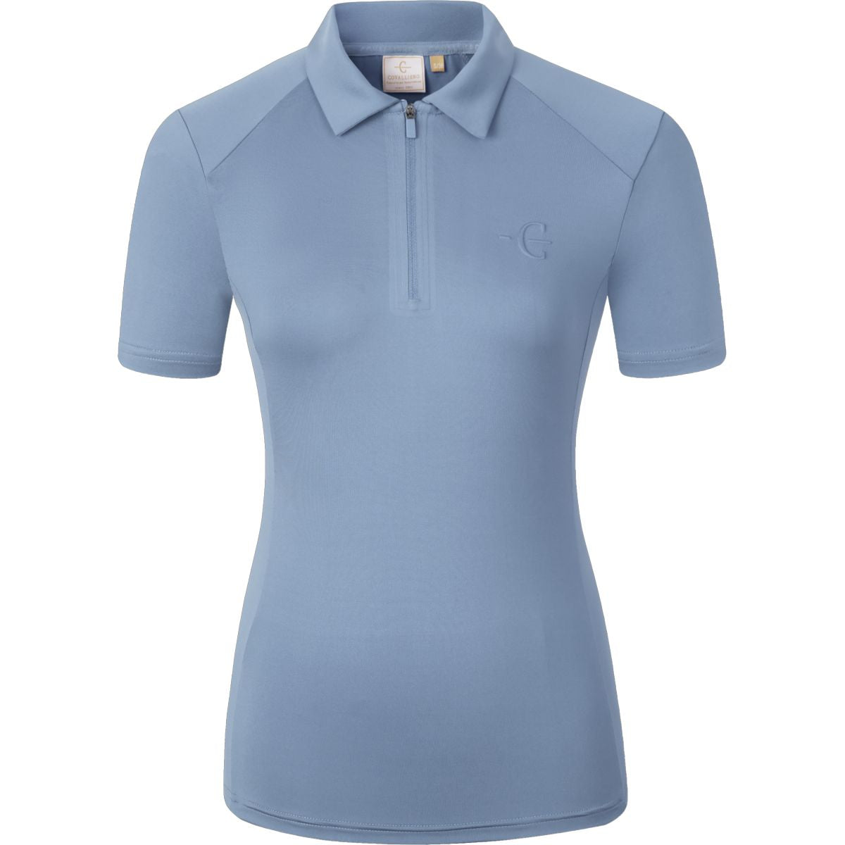 Covalliero Polo SS26 Mujer Smoked Blue