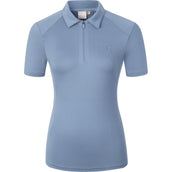 Covalliero Polo SS26 Mujer Smoked Blue