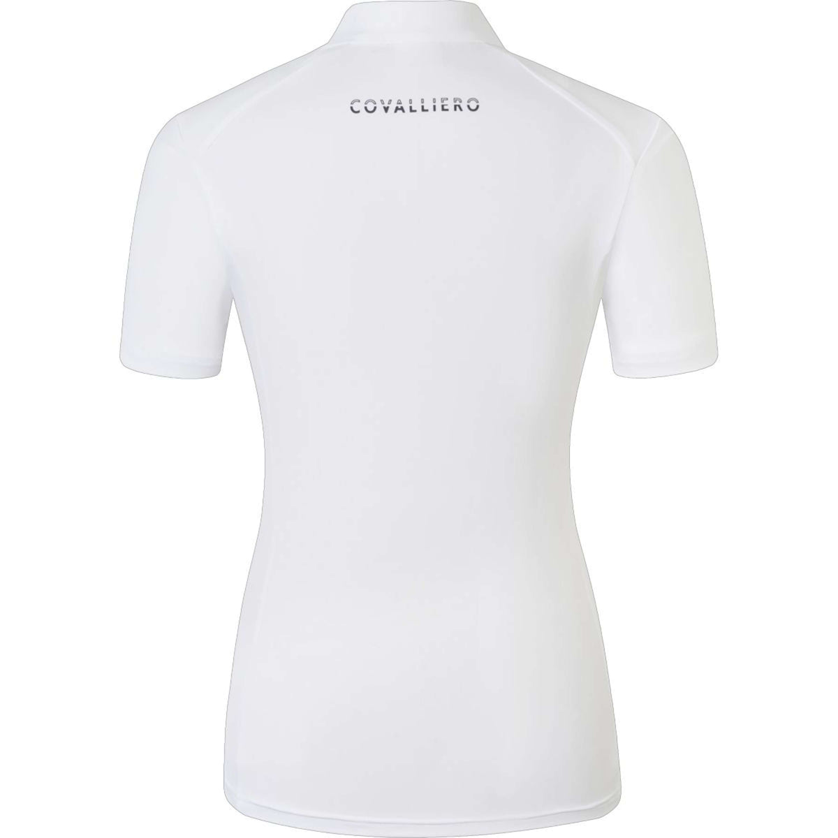 Covalliero Polo SS26 Mujer Blanco
