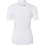 Covalliero Polo SS26 Mujer Blanco