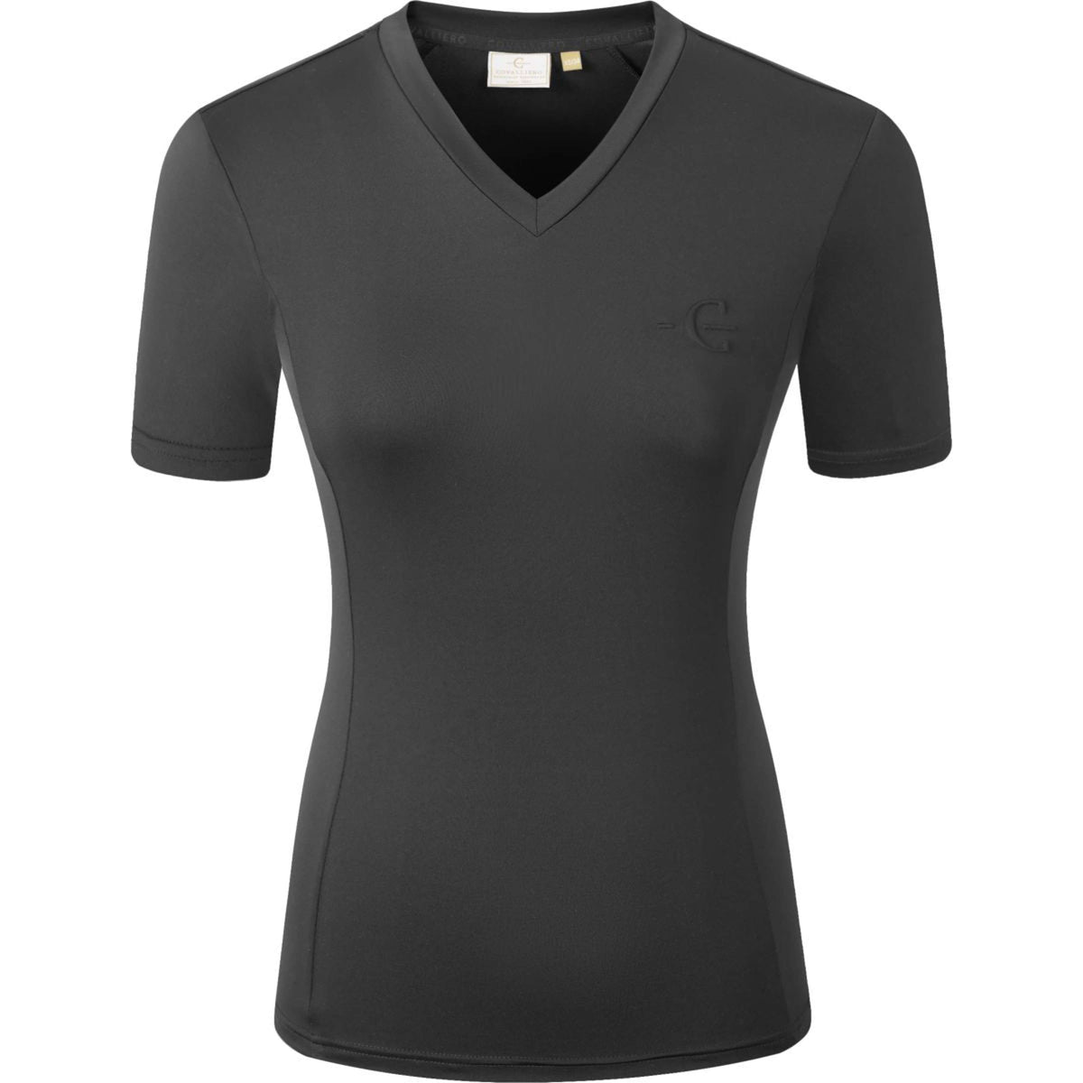 Covalliero T-Shirt SS26 Mujer Negro
