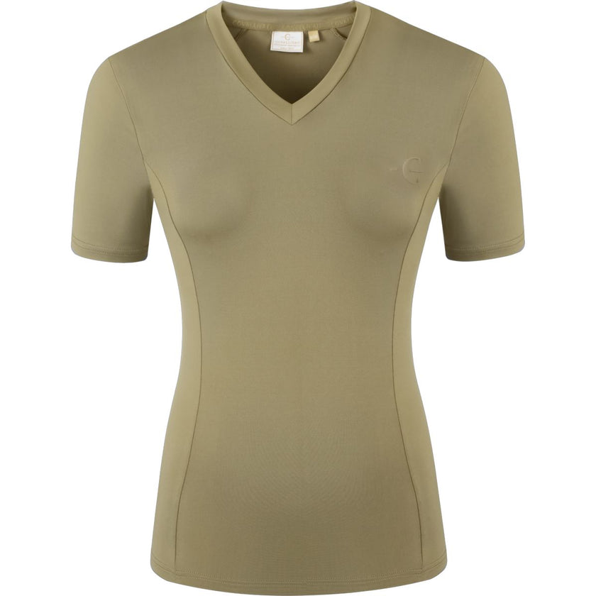 Covalliero T-Shirt SS26 Mujer Nuez