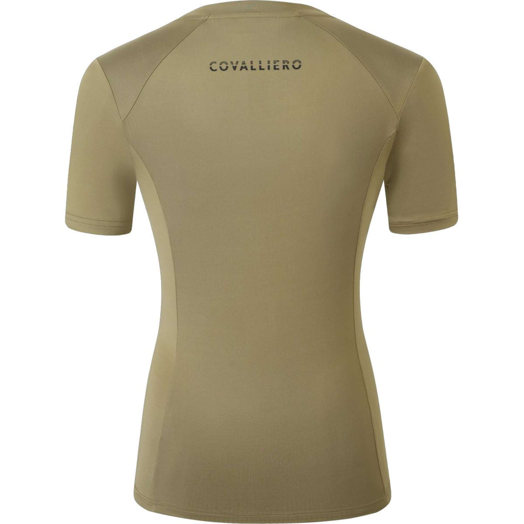 Covalliero Camiseta SS26 Mujer Nuez