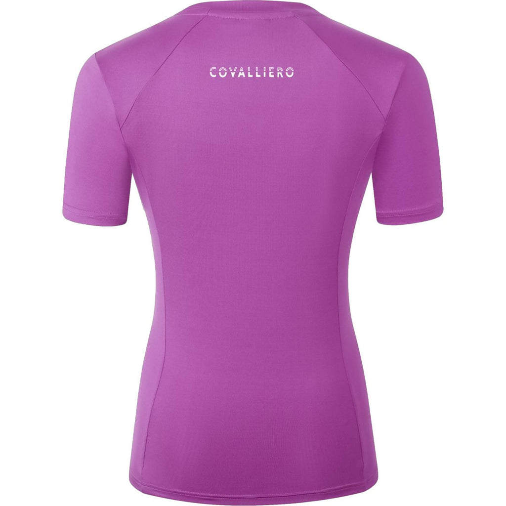 Covalliero Camiseta SS26 Mujer Light Berry