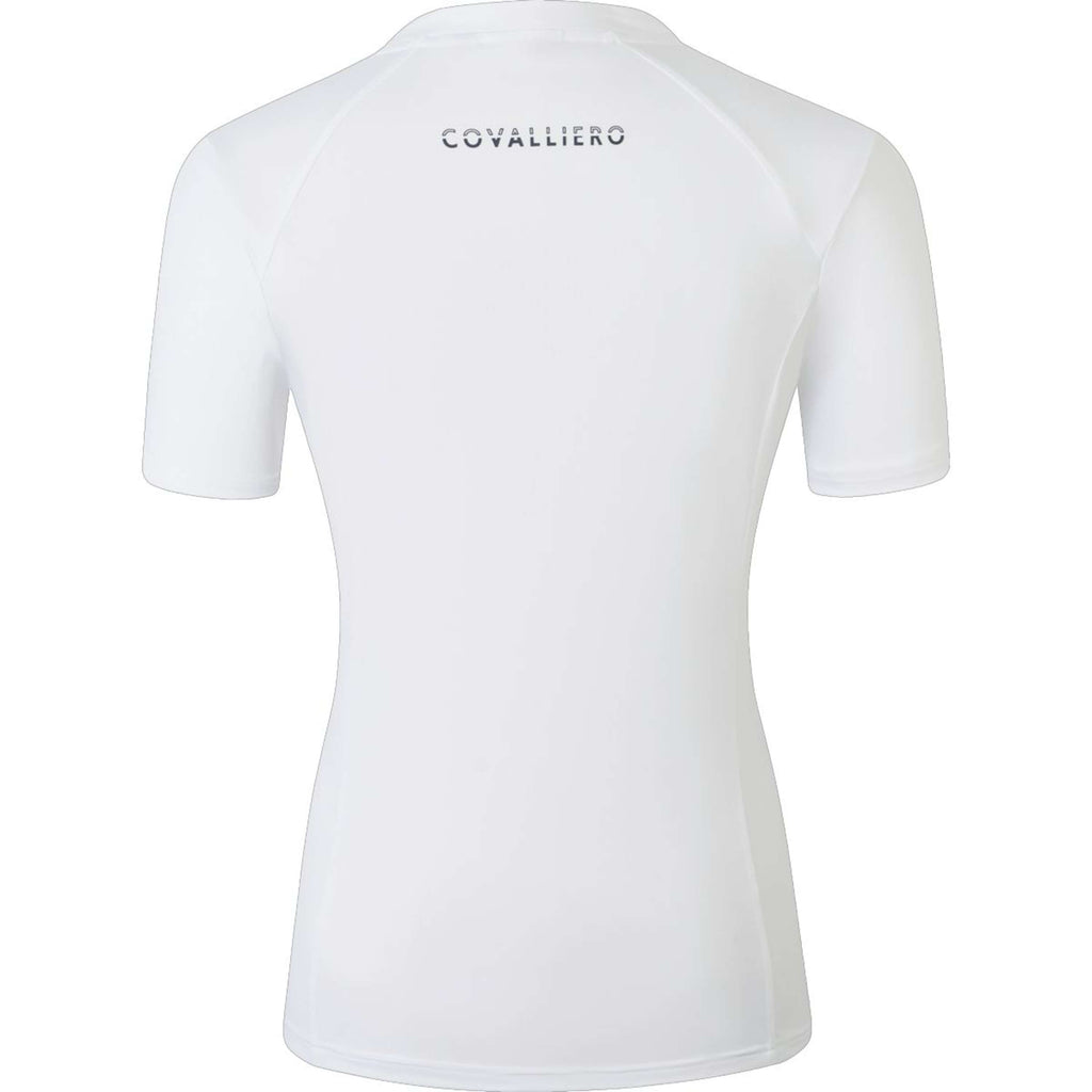 Covalliero Camiseta SS26 Mujer Blanco