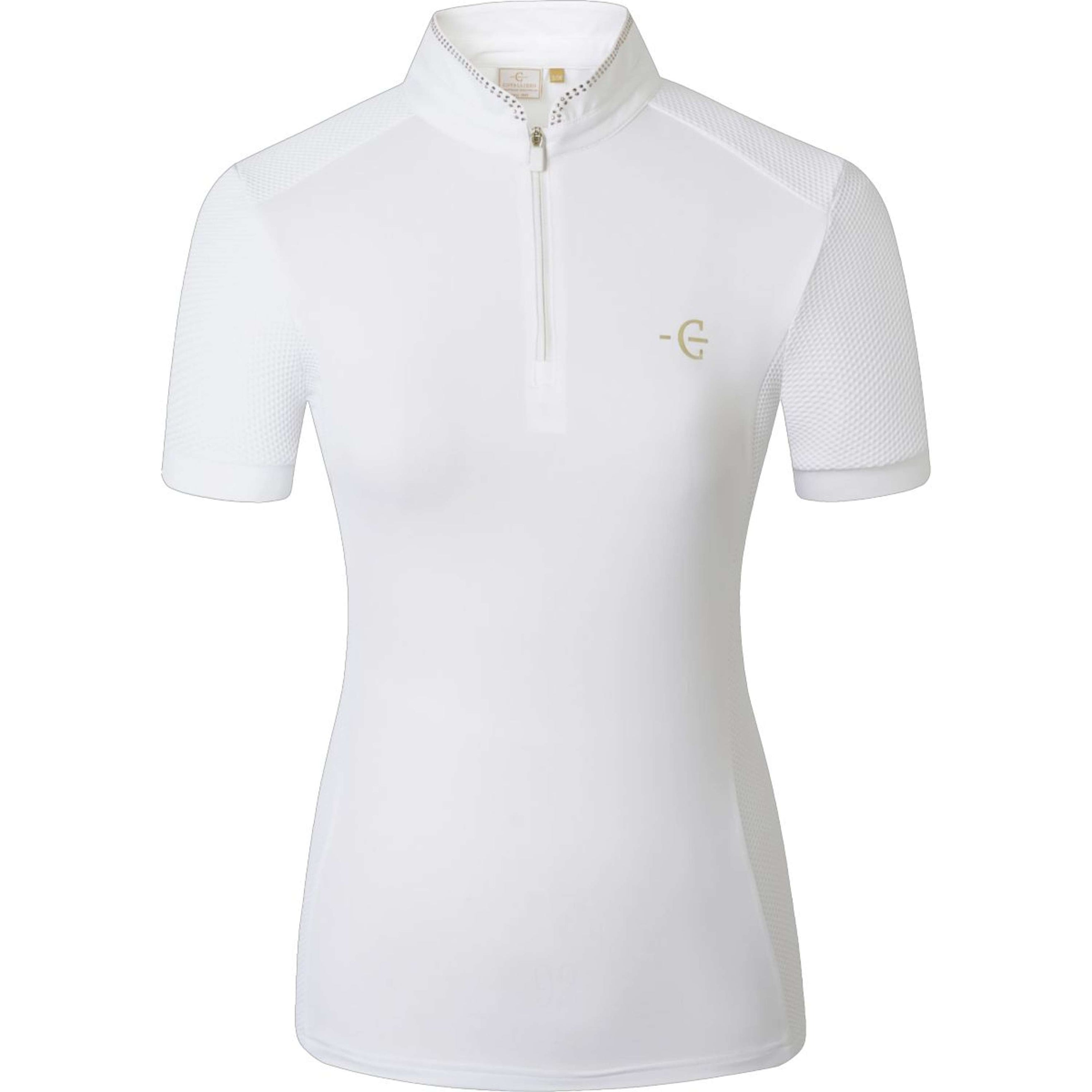 Covalliero Camiseta de Competición SS26 Mujer Blanco Covalliero Camiseta de Competición SS26 Mujer Blanco