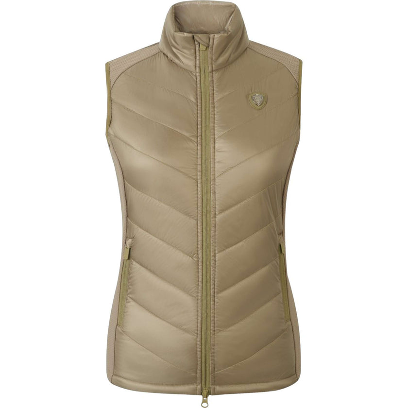 Covalliero Chaleco SS26 Mujer Nuez Covalliero Chaleco SS26 Mujer Nuez