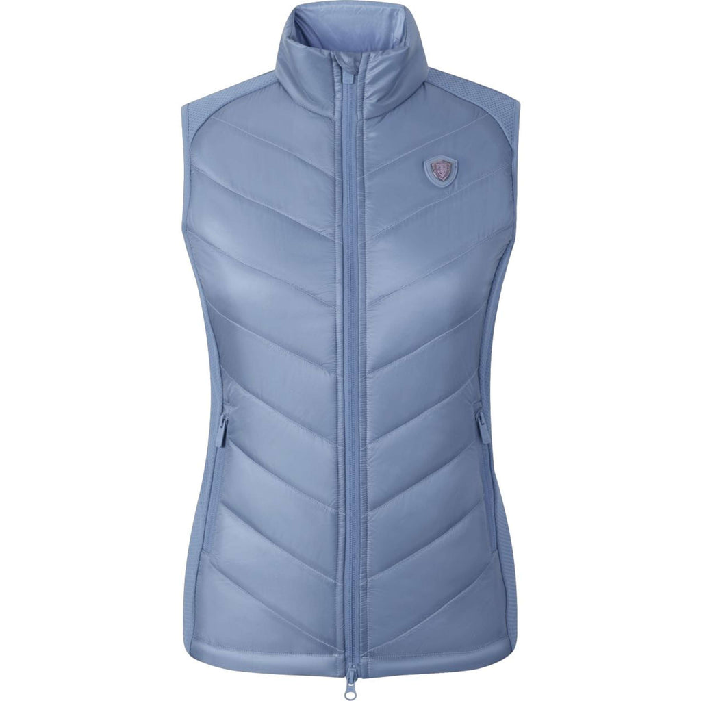 Covalliero Chaleco SS26 Mujer Smoked Blue