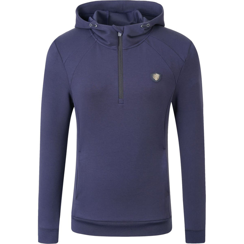 Covalliero Hoodie SS26 Mujer Azul Marino Oscuro Covalliero Hoodie SS26 Mujer Azul Marino Oscuro