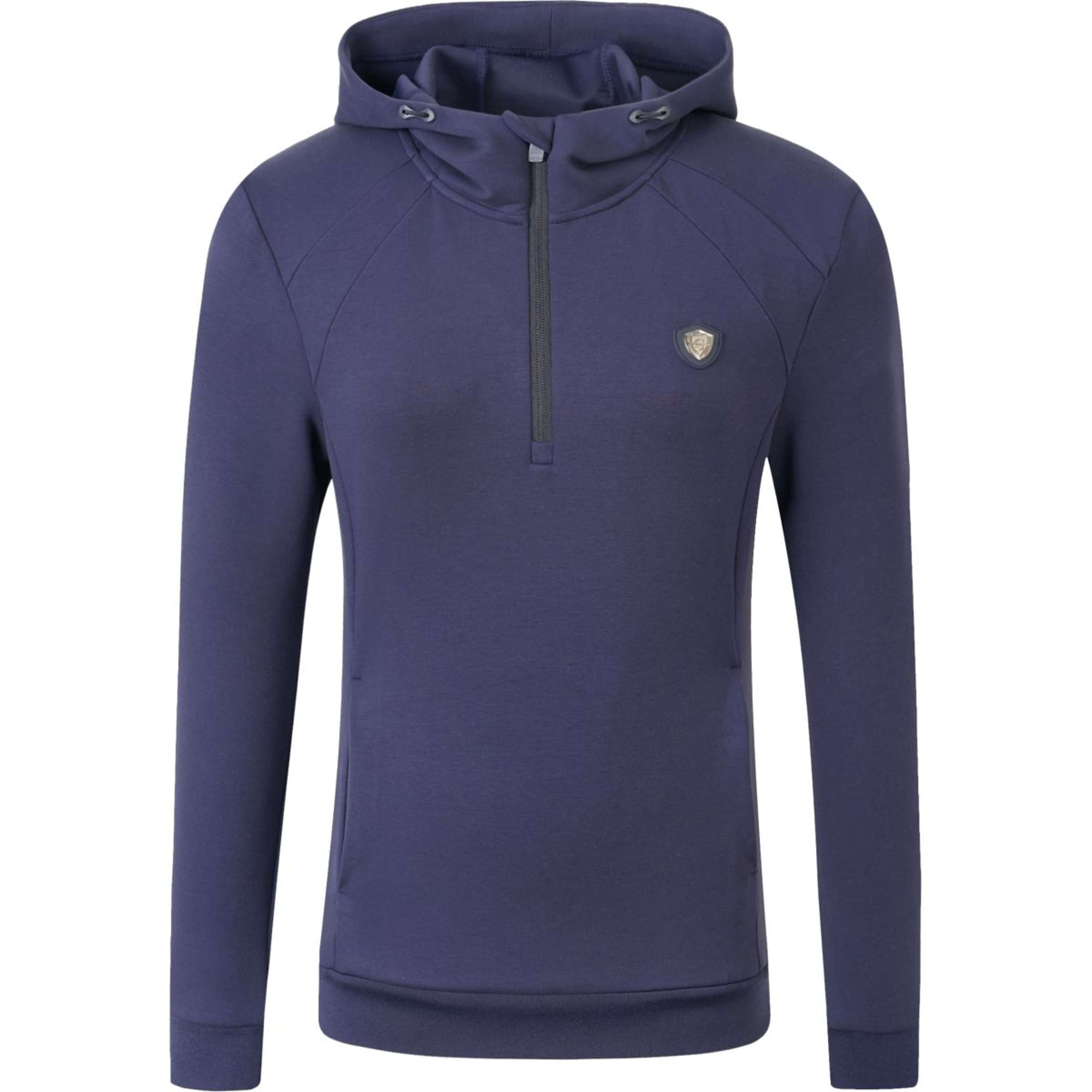 Covalliero Hoodie SS26 Mujer Azul Marino Oscuro Covalliero Hoodie SS26 Mujer Azul Marino Oscuro