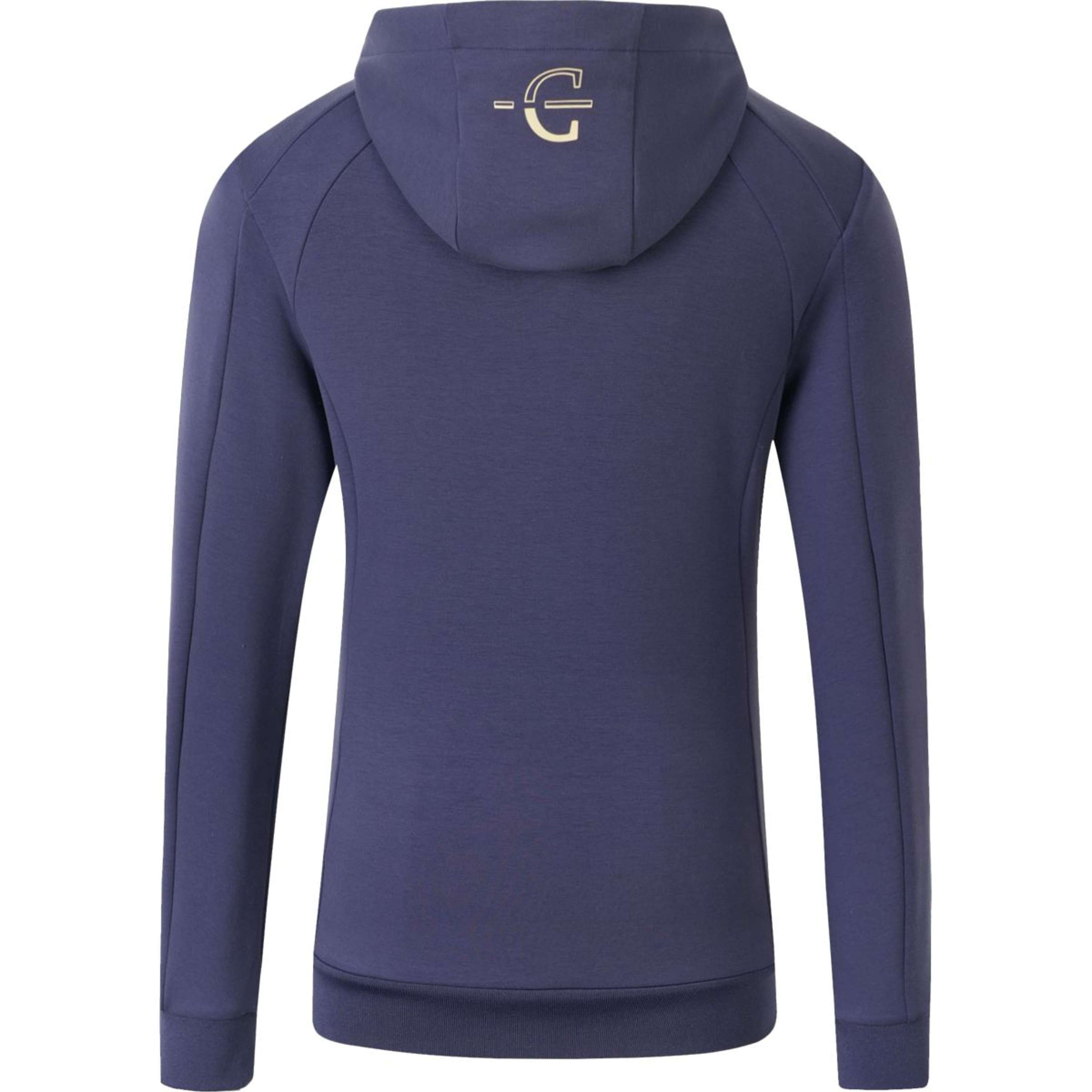 Covalliero Hoodie SS26 Mujer Azul Marino Oscuro Covalliero Hoodie SS26 Mujer Azul Marino Oscuro