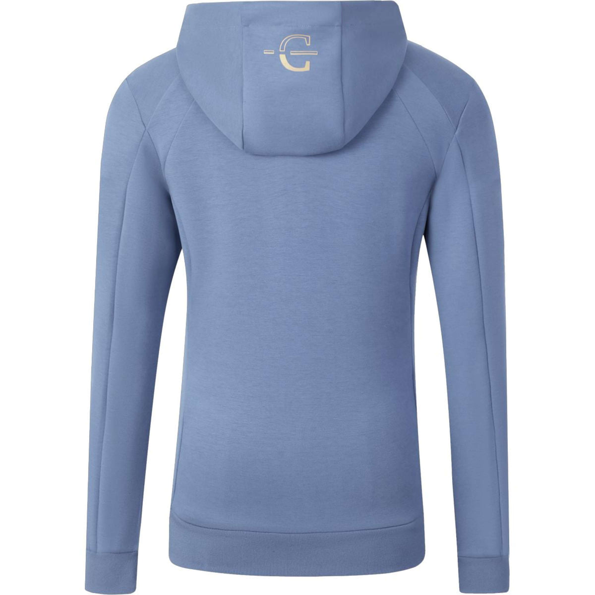 Covalliero Hoodie SS26 Mujer Smoked Blue