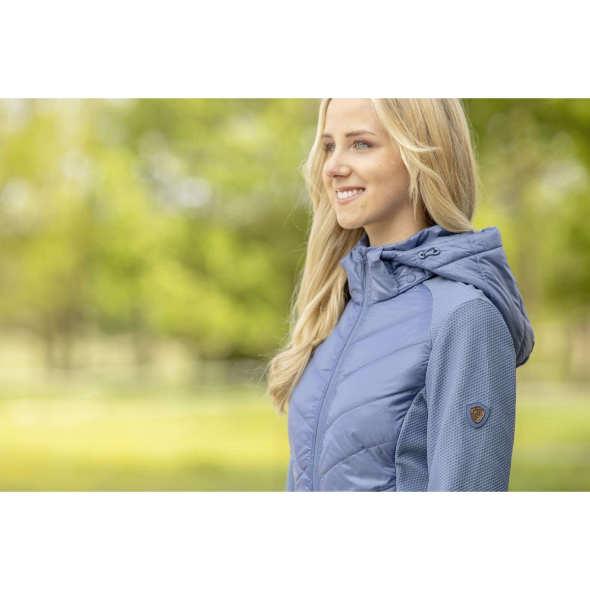 Covalliero Chaqueta SS26 Mujer Smoked Blue
