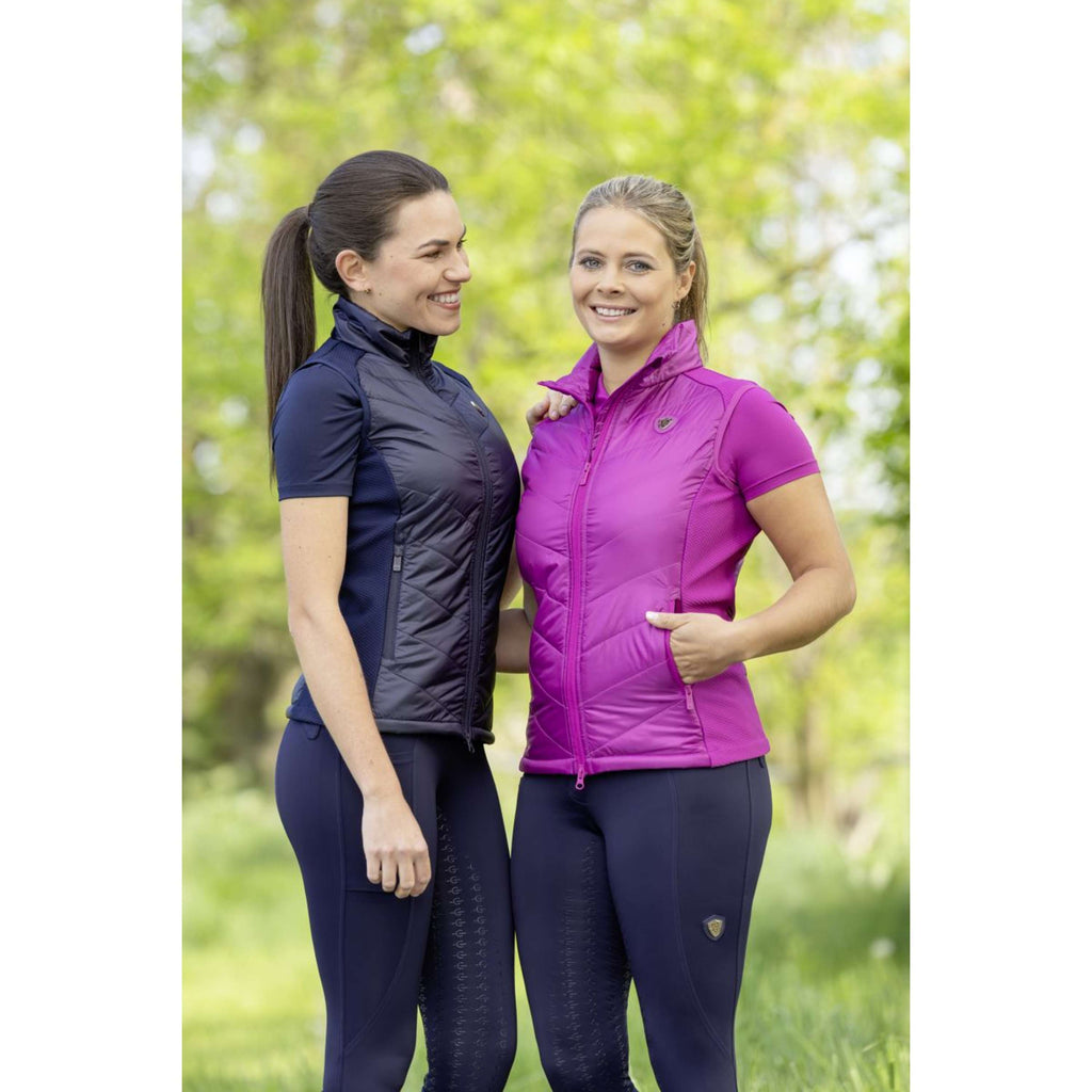 Covalliero Chaleco SS26 Mujer Light Berry