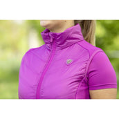 Covalliero Chaleco SS26 Mujer Light Berry