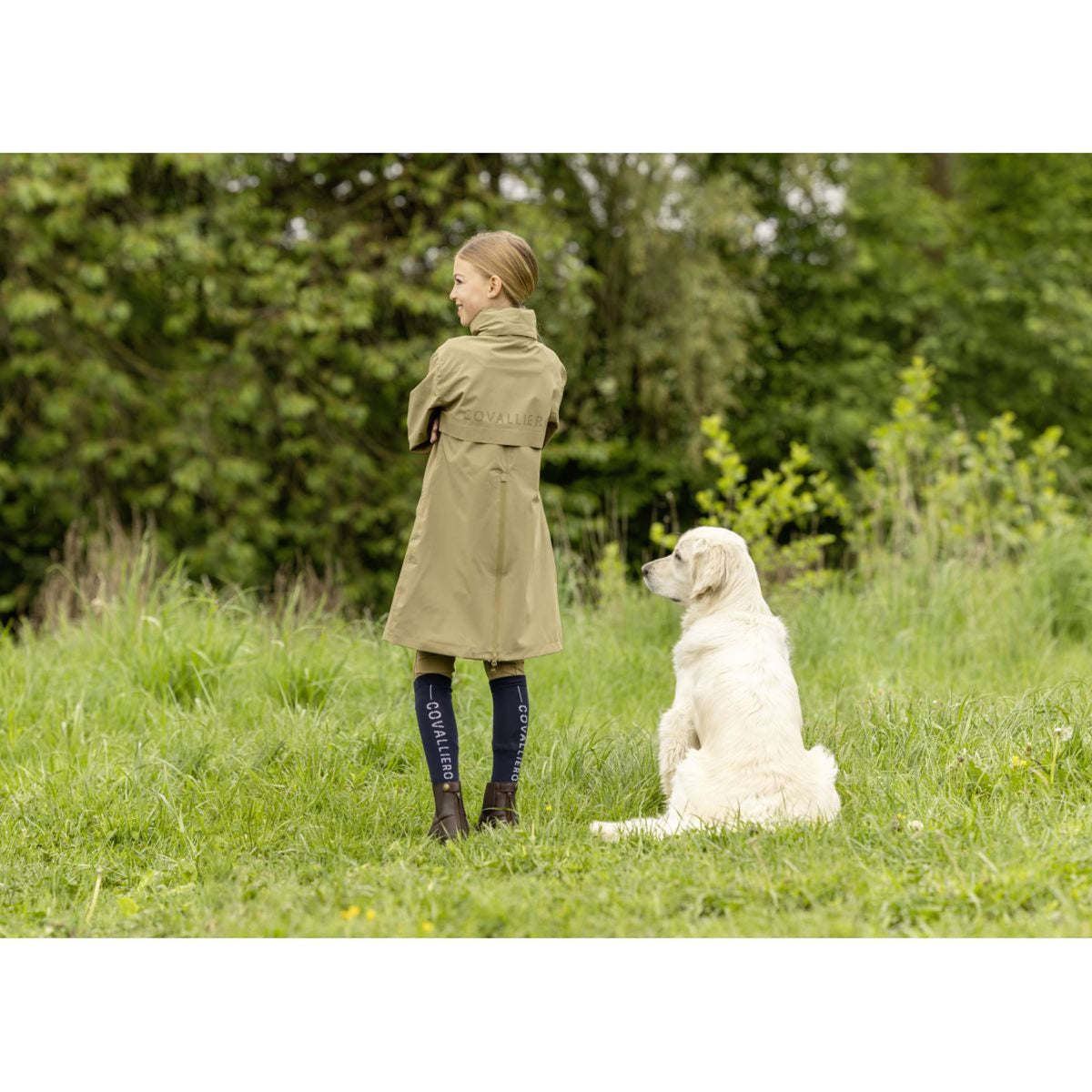 Covalliero Gabardina Larga SS26 Niños Nuez