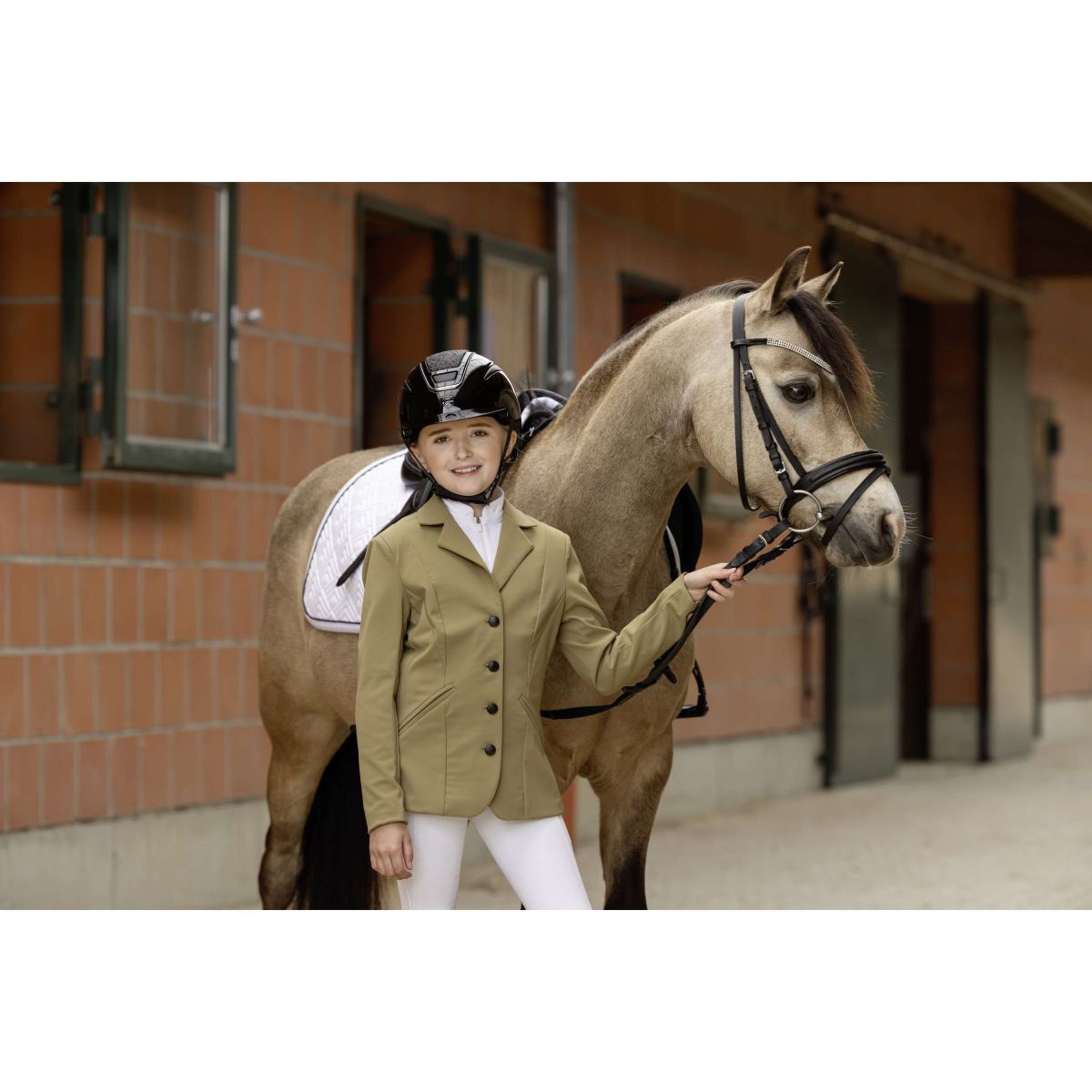 Covalliero Chaqueta de Competición SS26 Niños Nuez