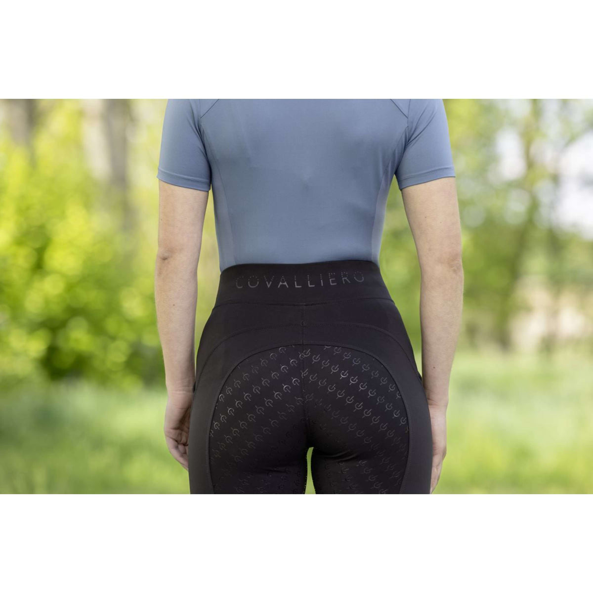 Covalliero Legging de Equitación SS26 Mujer Negro