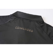 Covalliero Polo SS26 Mujer Negro