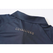 Covalliero Polo SS26 Mujer Azul Marino Oscuro