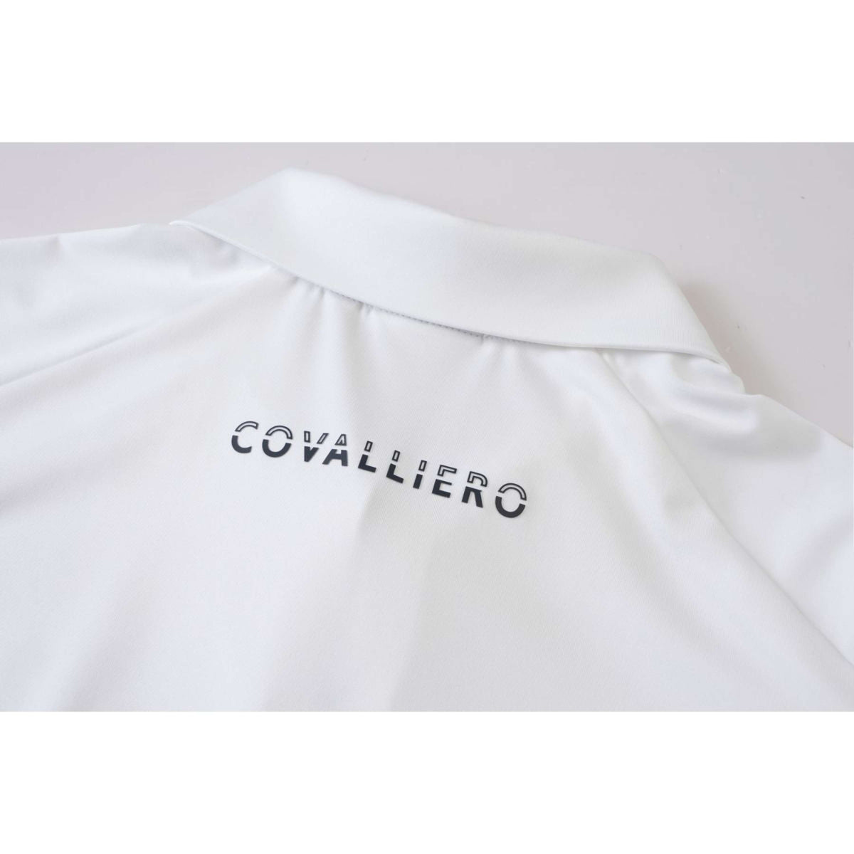 Covalliero Polo SS26 Mujer Blanco
