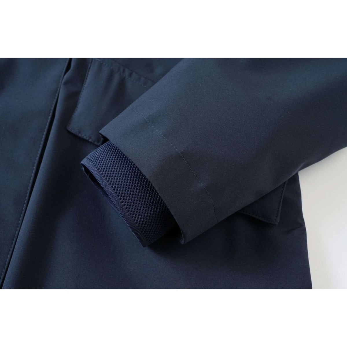 Covalliero Gabardina Larga SS26 Mujer Azul Marino Oscuro