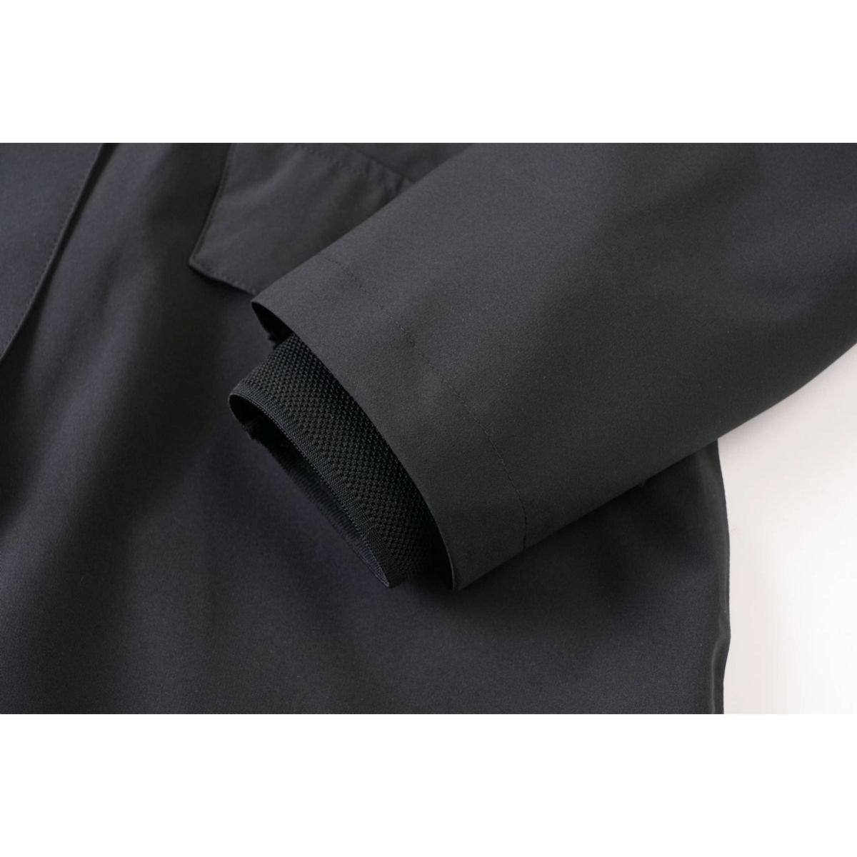 Covalliero Gabardina Larga SS26 Mujer Negro