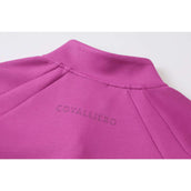 Covalliero Chaleco Polar SS26 Mujer Light Berry