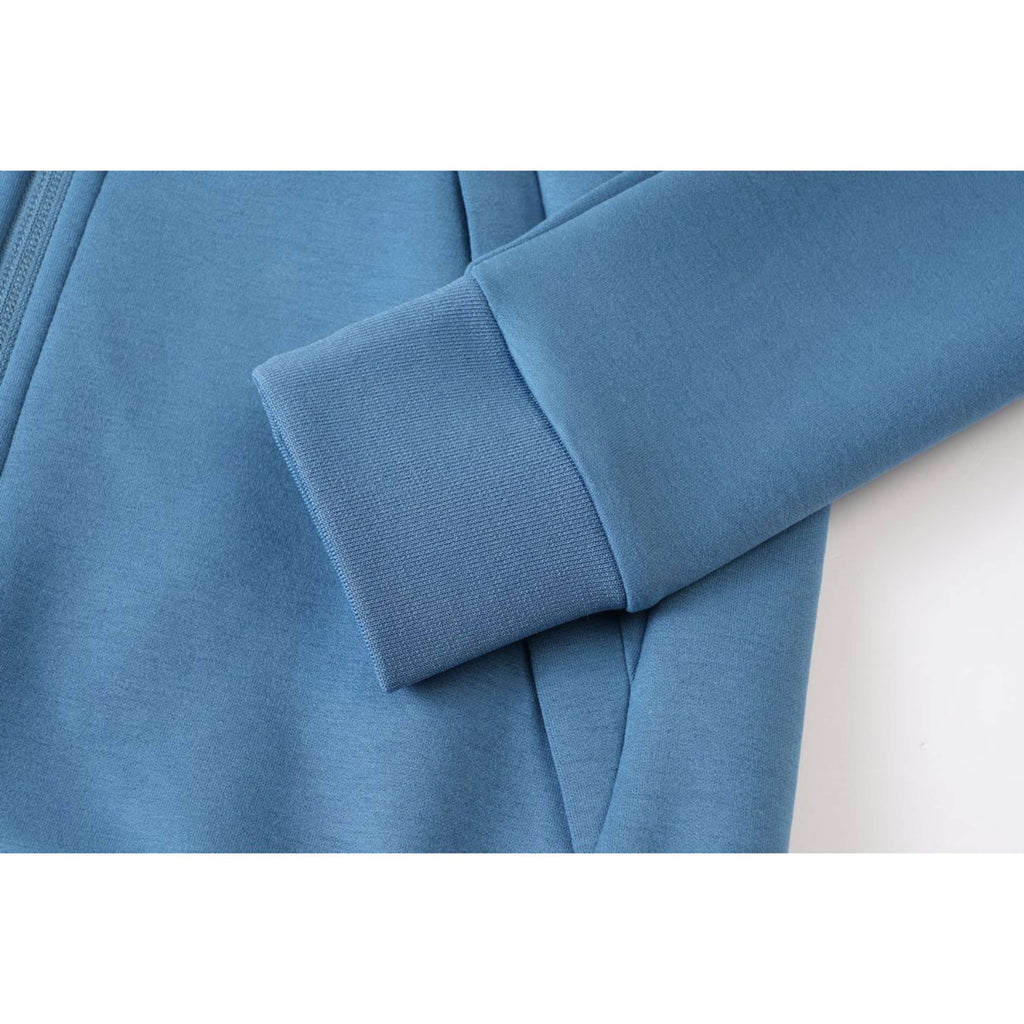 Covalliero Chaleco Polar SS26 Mujer Smoked Blue