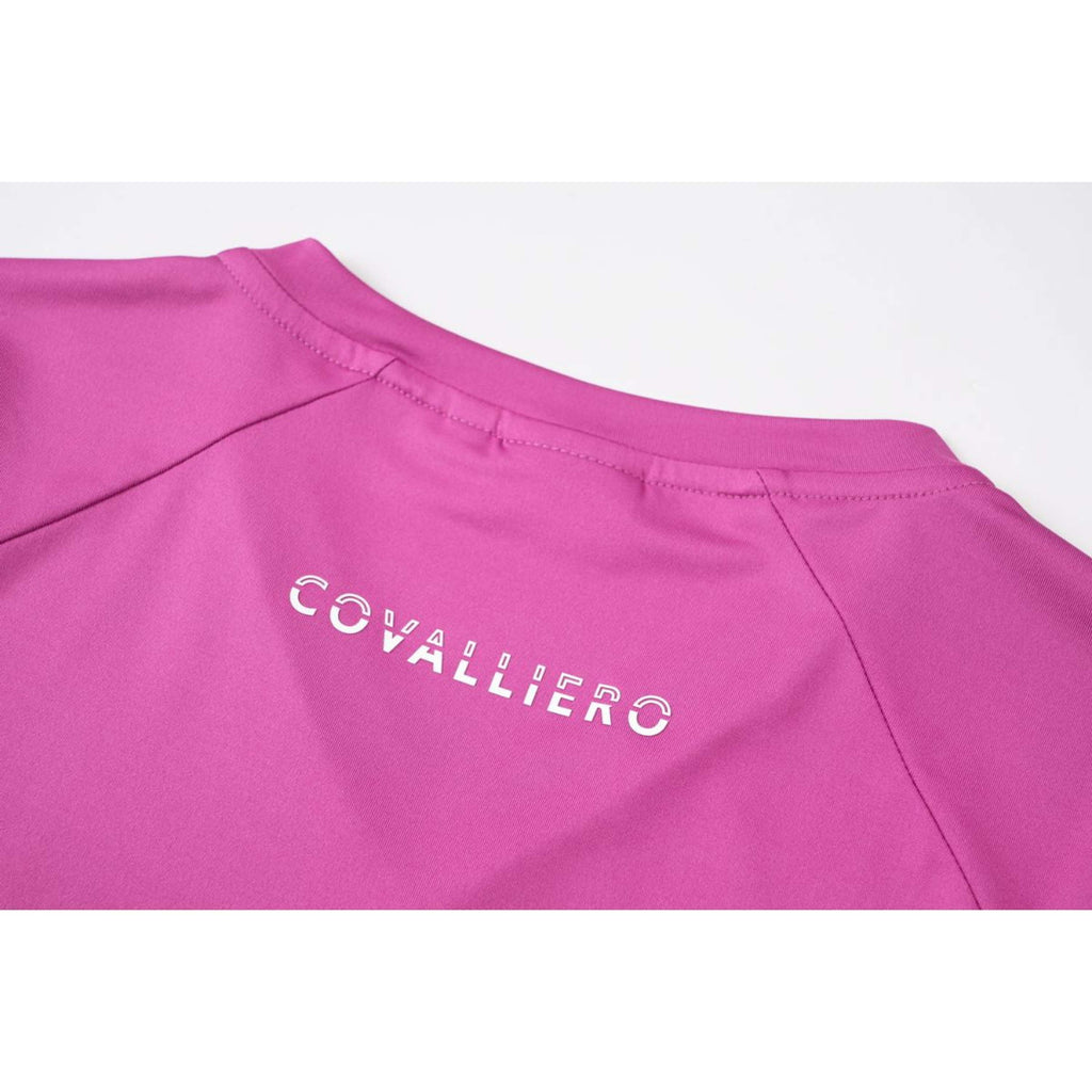 Covalliero Camiseta SS26 Mujer Light Berry
