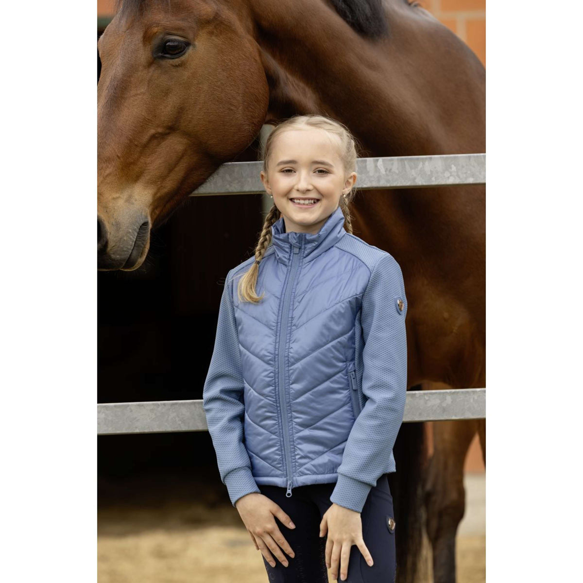 Covalliero Chaqueta SS26 Niños Smoked Blue