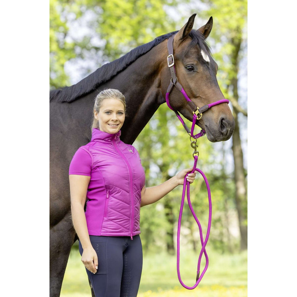 Covalliero Chaleco SS26 Mujer Light Berry