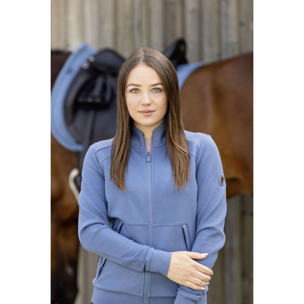 Covalliero Chaleco Polar SS26 Mujer Smoked Blue