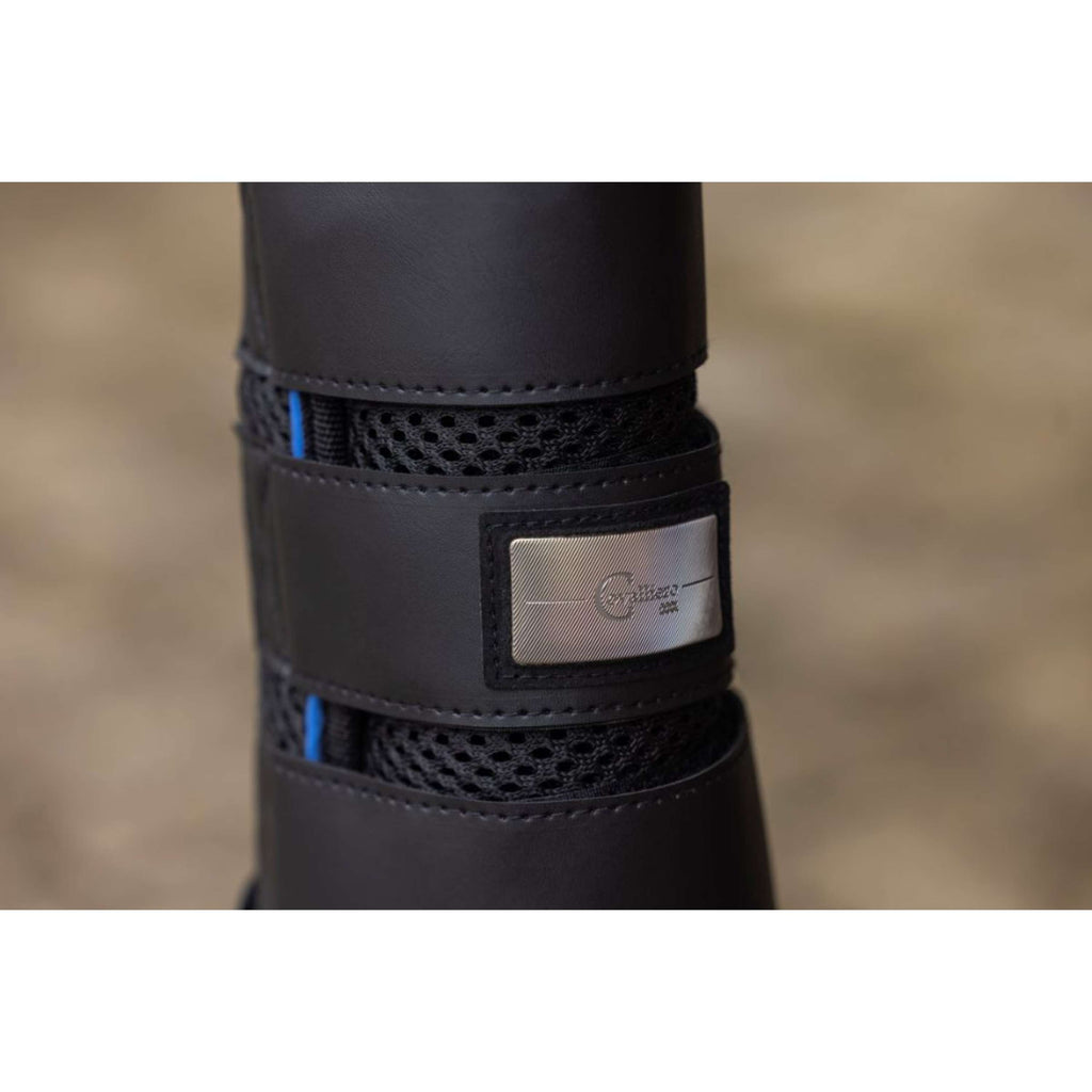 Covalliero Protectores de piernas Cooling Negro/Azul