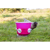 Kerbl Cubeta de Comida Pollos Rosa