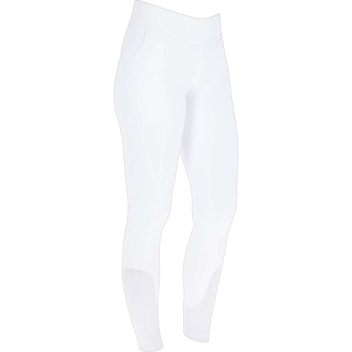 Covalliero Legging de Equitación SS26 Mujer Blanco