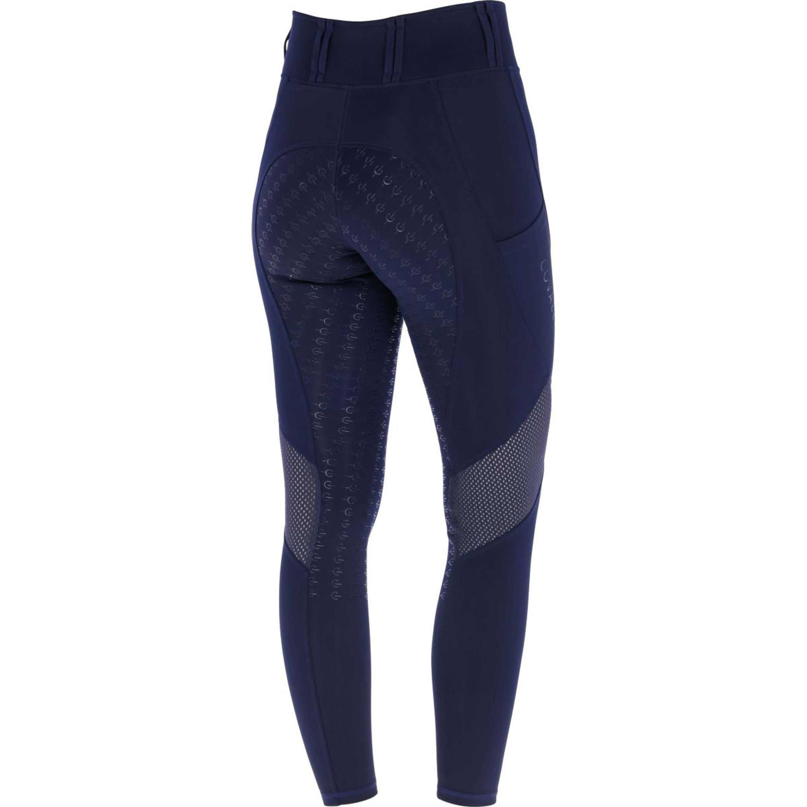 Covalliero Legging de Equitación Mesh SS26 Mujer Azul Marino Oscuro