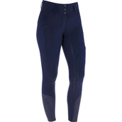 Covalliero Pantalón de Equitación SS26 Mujer Full Grip Azul Marino Oscuro