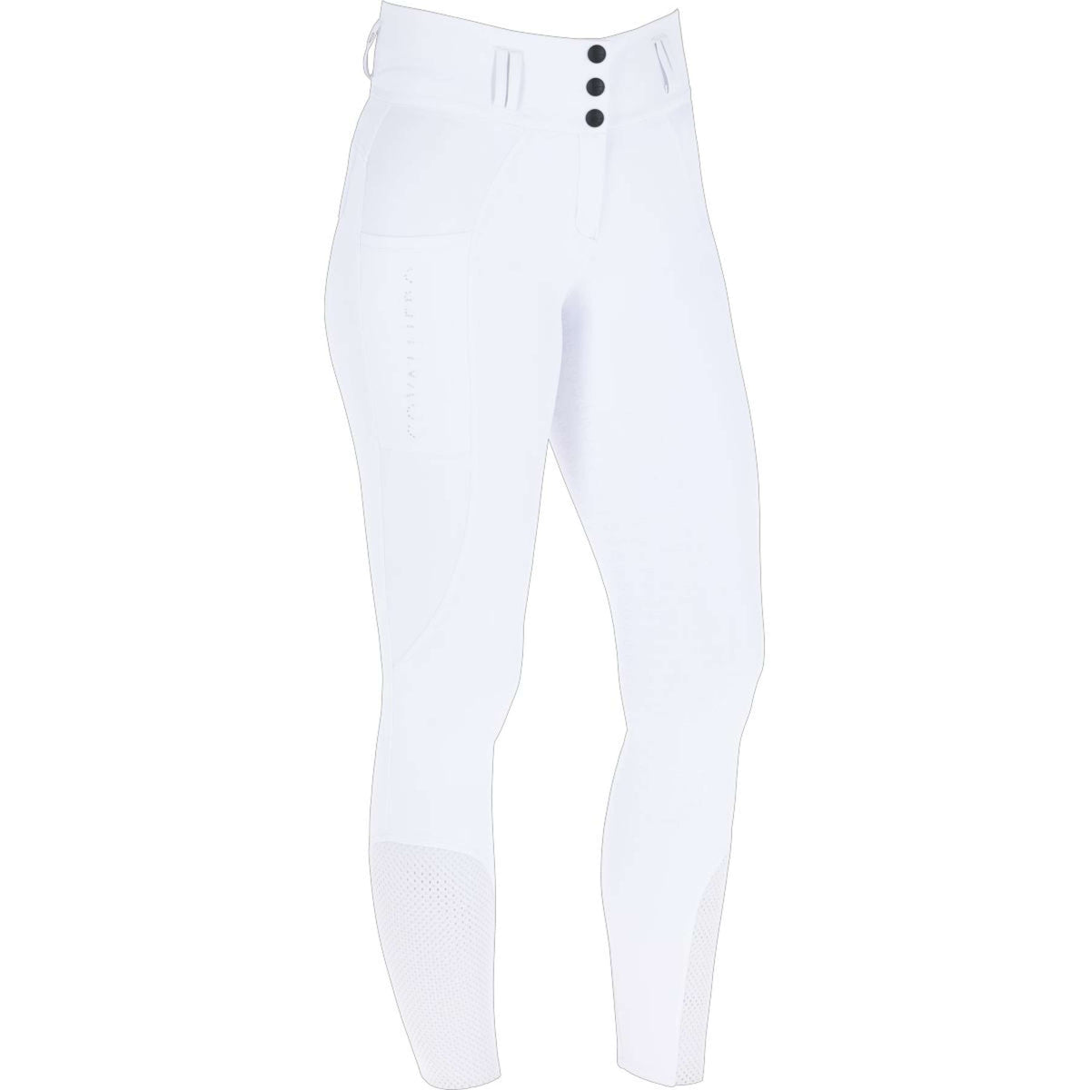 Covalliero Pantalón de Equitación SS26 Mujer Full Grip Blanco