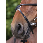 Riding World Brida con Muserola Mexicana Negro