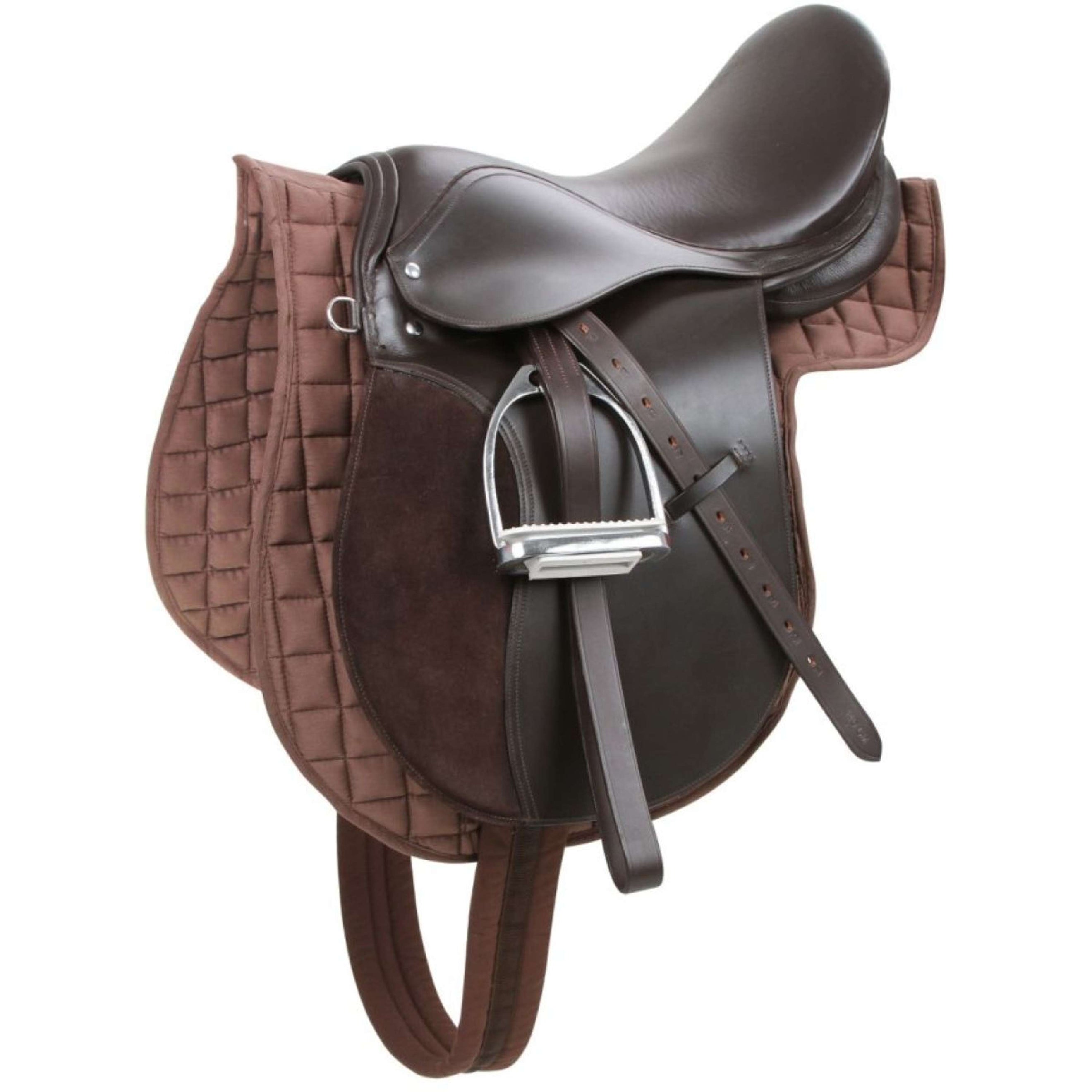 Kerbl Eurohorse Juego de Montura Mixta Marron