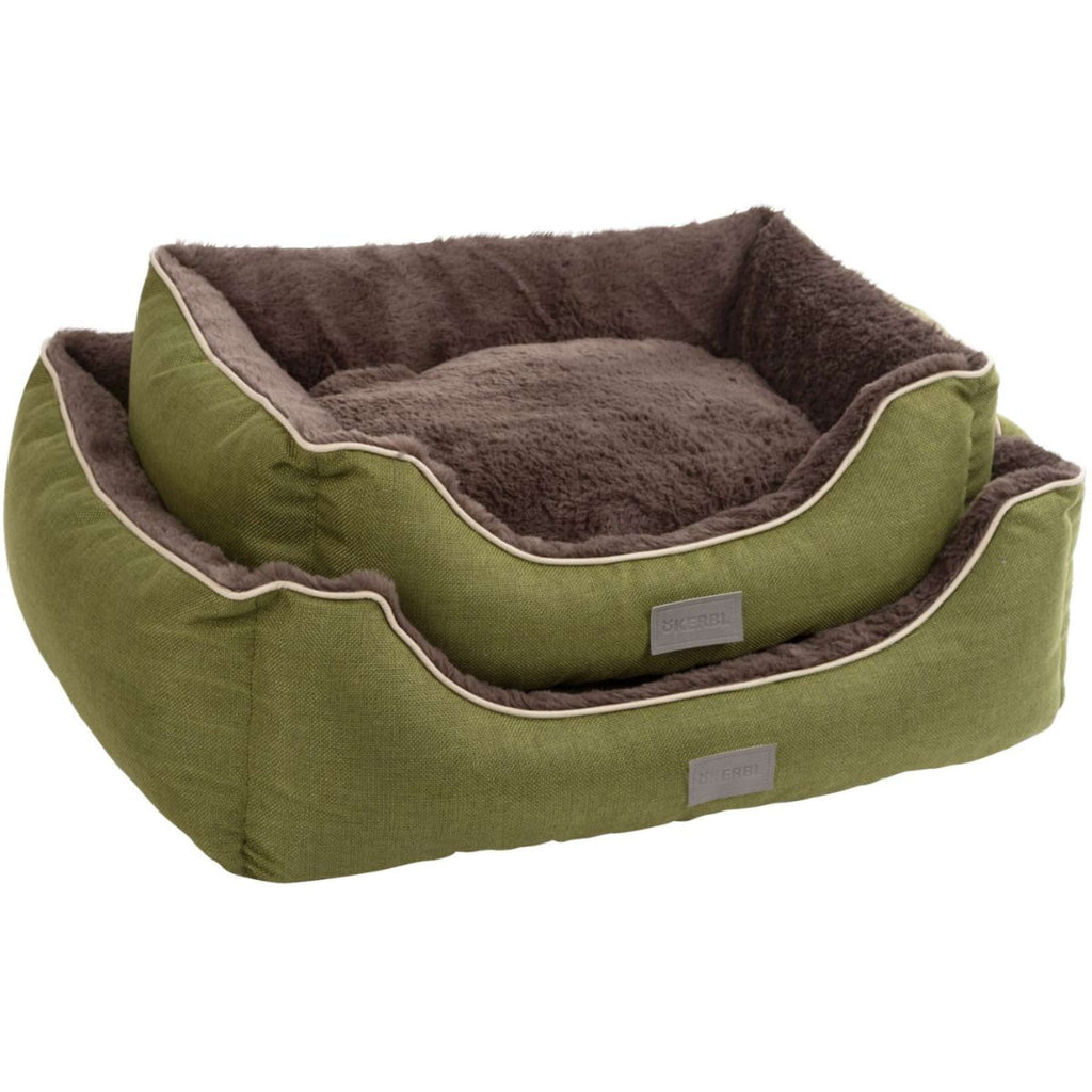 Kerbl Cama de peluche Samuel Verde Gris