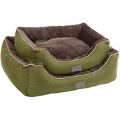 Kerbl Cama de peluche Samuel Verde Gris