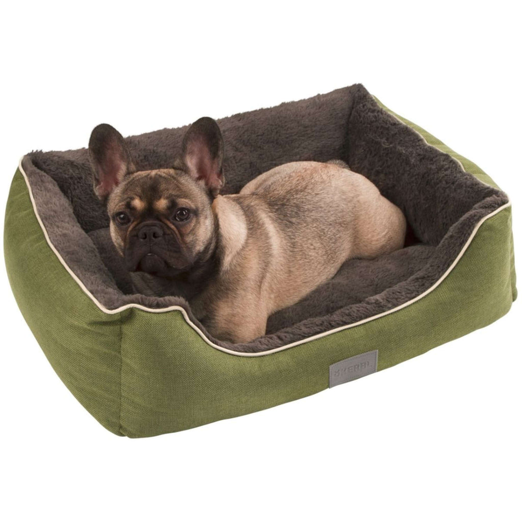 Kerbl Cama de peluche Samuel Verde Gris