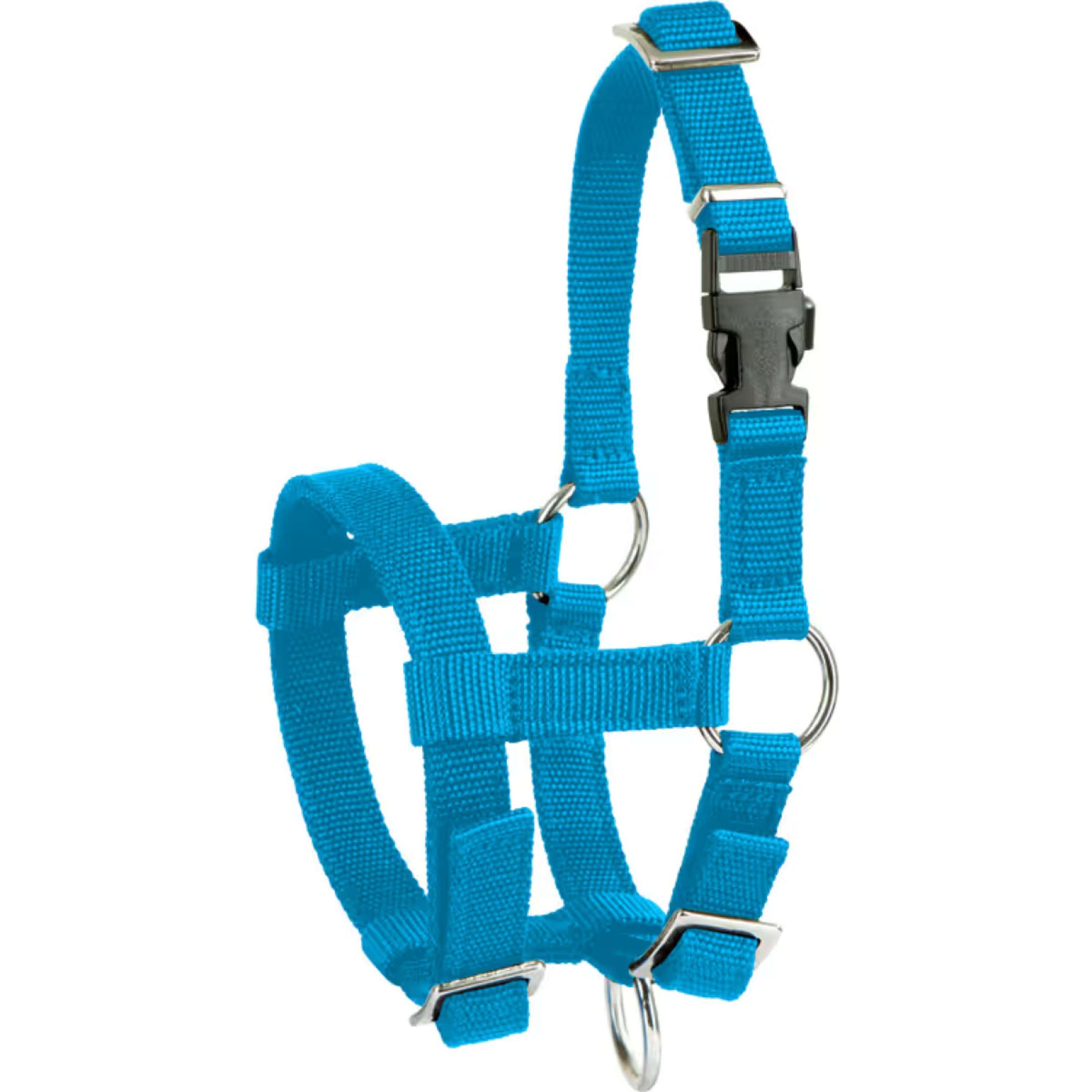 Kerbl Cabestro Alpaca ajustable Azul