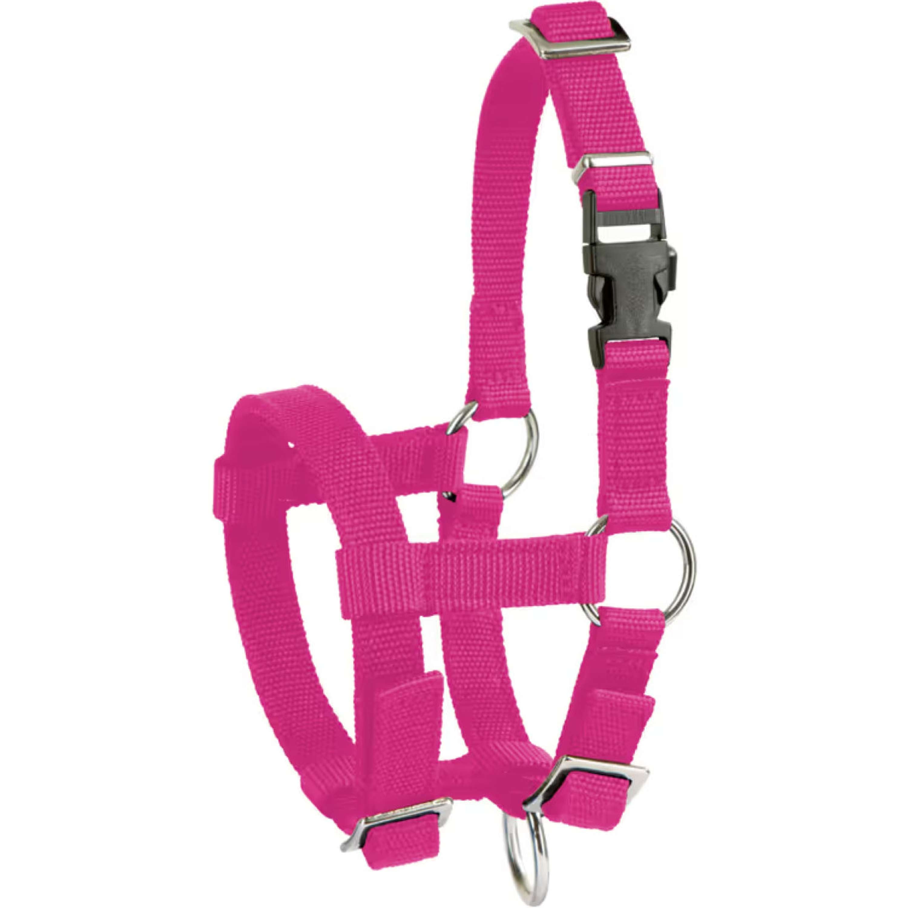 Kerbl Cabestro Alpaca ajustable Rosa