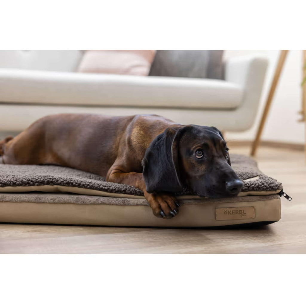 Kerbl Colchón para Perro 2 in 1 Marron/Beige